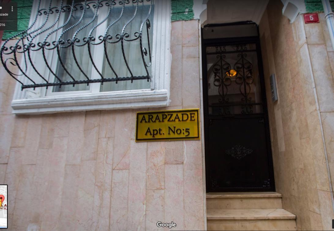 Arapzade Apart Otel Istanbul Eksteriør billede